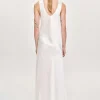 Frauen Source Unknown Zubehör<Satin-Maxikleid, Perle