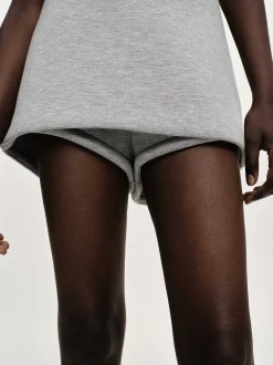Frauen Source Unknown Unterteile<Segura Sweat Mini Skorts, Gainsboro Melange