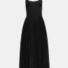 Frauen Source Unknown Zubehör<Tull-Slipkleid, Schwarz