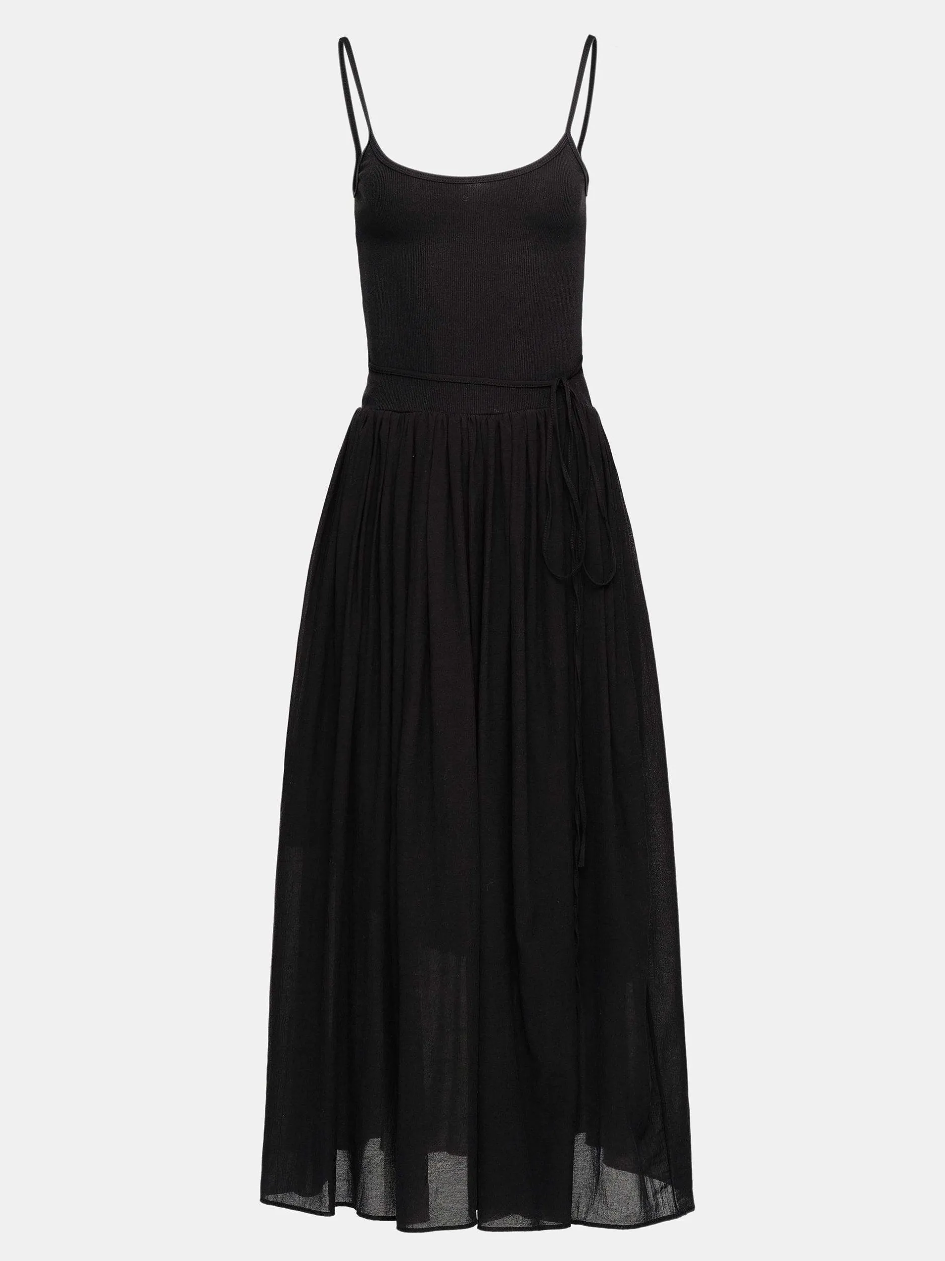 Frauen Source Unknown Zubehör<Tull-Slipkleid, Schwarz