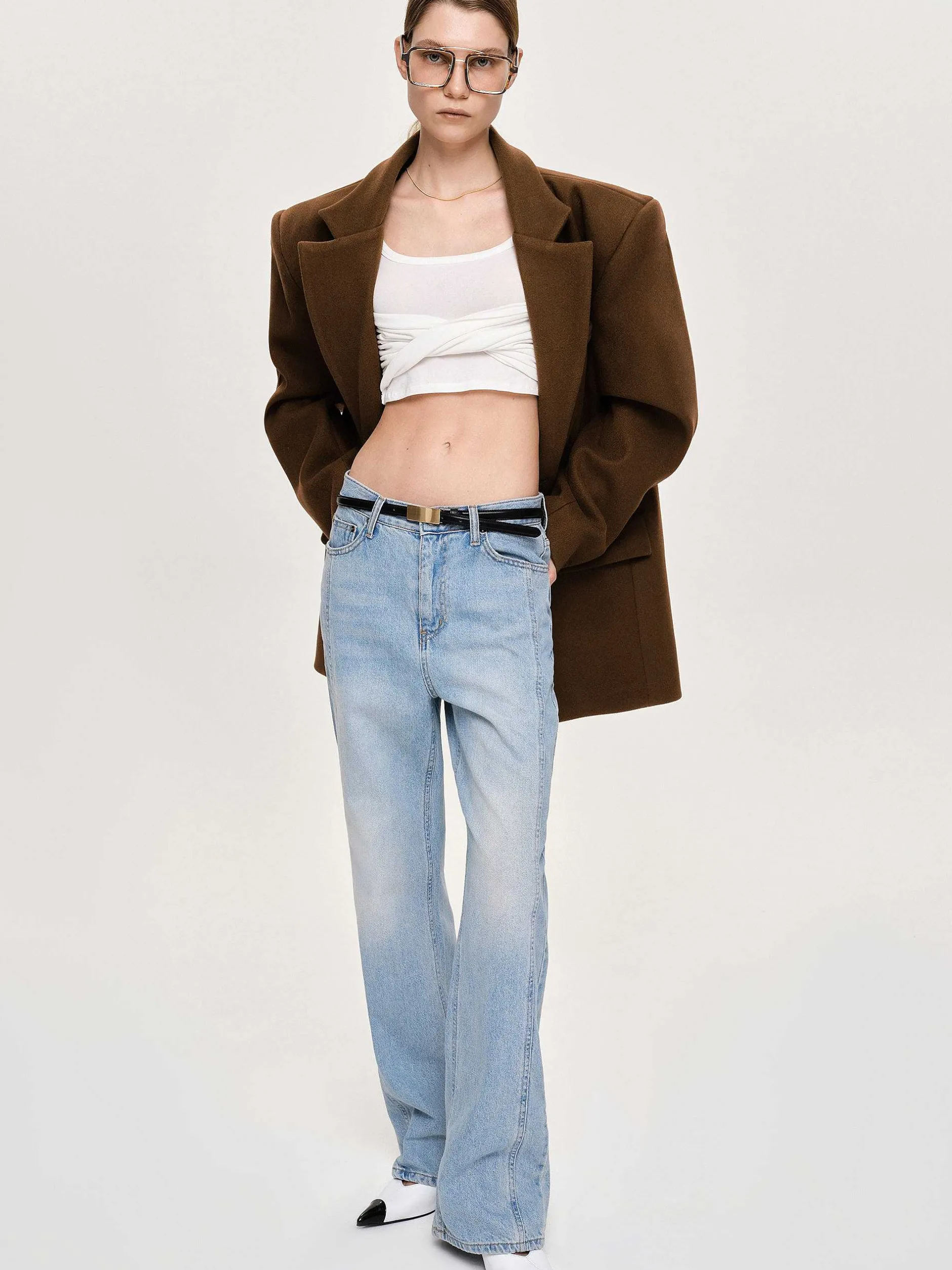 Frauen Source Unknown Oberteile<Twist-Tanktop, Weis