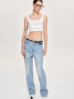 Frauen Source Unknown Oberteile<Twist-Tanktop, Weis
