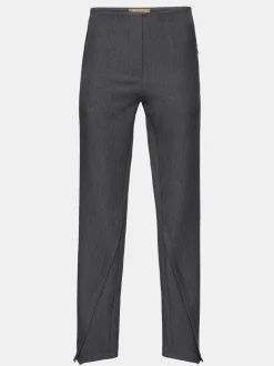 Frauen Source Unknown Kleidung<Tyia Schragschnitt-Slim-Hose, Dunkle Anthrazit
