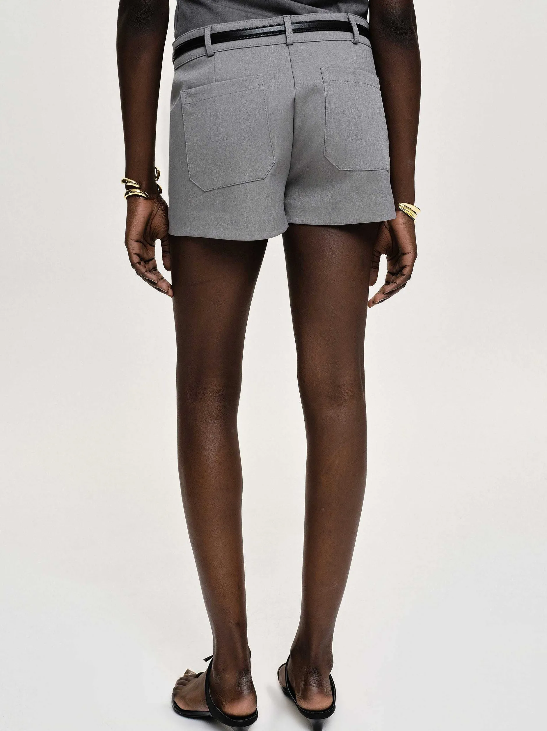 Frauen Source Unknown Kleidung<Ulna Welt Pocket Shorts, Grau