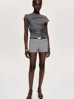 Frauen Source Unknown Unterteile<Ulna Welt Pocket Shorts, Grau