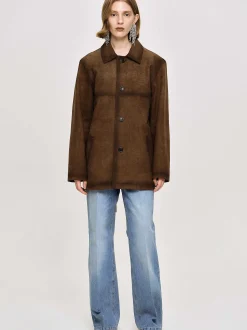 Frauen Source Unknown Zubehör<Verblasste Schwammjacke, Kobicha