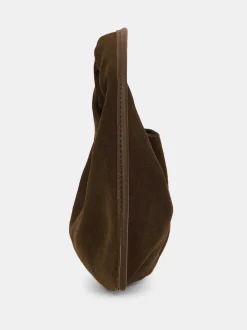 Frauen Source Unknown Schuhe & Taschen<Vida Wildleder Mini-Tragetasche, Walnuss