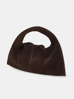 Frauen Source Unknown Schuhe & Taschen<Vida Wildleder Mini-Tragetasche, Kakao
