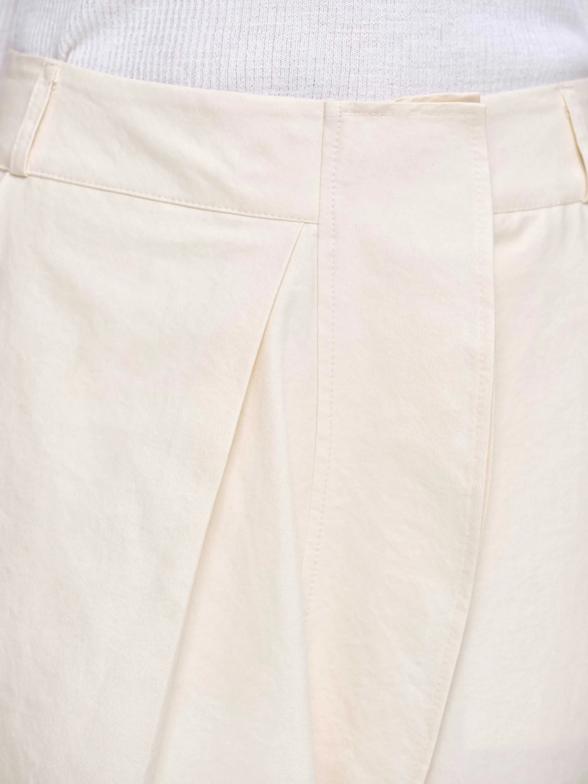 Frauen Source Unknown Unterteile<Wickelshorts Aus Baumwolle, Mandel