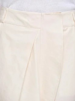 Frauen Source Unknown Kleidung<Wickelshorts Aus Baumwolle, Mandel