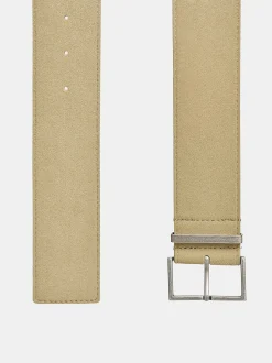 Frauen Source Unknown Kleidung<Wildledergurtel Mit Quadratischer Schnalle, Nougat